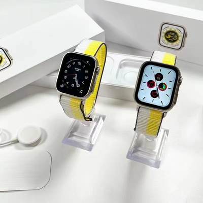 H10 pro ultra Android Smartwatch compatible écran de 2,02 pouces tournant de doubles boutons