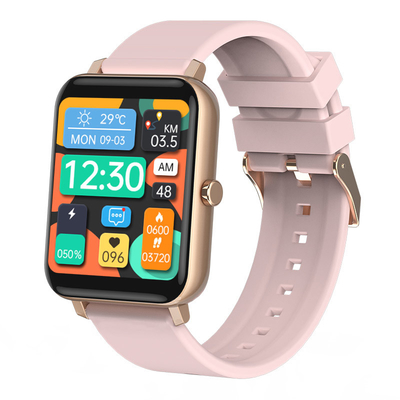Véritable rappel de message sanguin SpO2 Sport Smartwatch Montre intelligente numérique pour hommes