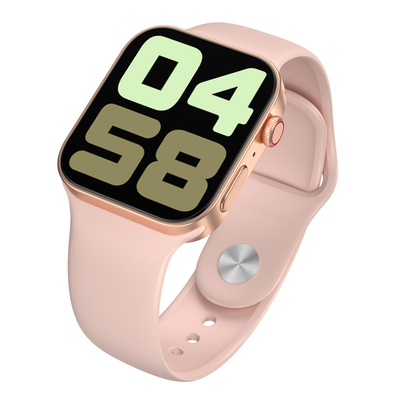 Plein cercle HD T55 coloré plus le Smart Watch Rose Gold Smartwatch