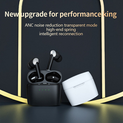Bruit actif d'IPhone Android décommandant des écouteurs Earbuds sans fil noir IPX5