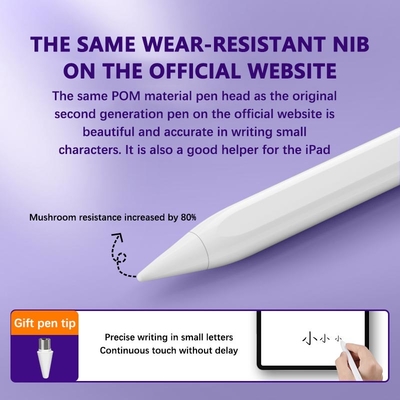 Crayon intelligent de Pen For Touch Screens Active de stylet de Digital de point fin