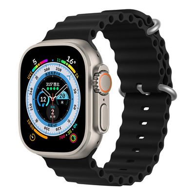 Série compatible de remplissage sans fil 8 d'Android Smartwatch d'affichage permanent ultra