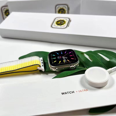 H10 pro ultra Android Smartwatch compatible écran de 2,02 pouces tournant de doubles boutons
