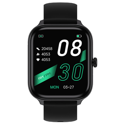 Moniteur de fréquence cardiaque de pression artérielle SpO2 de montre intelligente d'hommes imperméables IP68