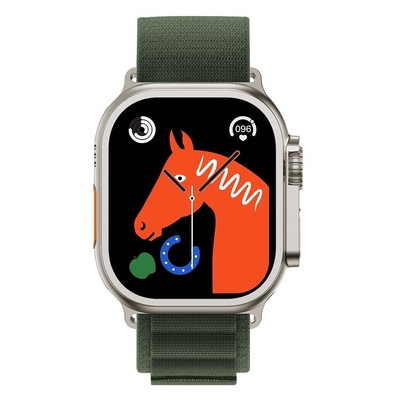 Montre diabétique Z69 Siri Voice Assistant de soutien ultra double mode de moniteur de glucose