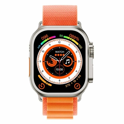 Android imperméable Smartwatch compatible Z69 ultra avec 1,95 » affichages d'écran de TFT