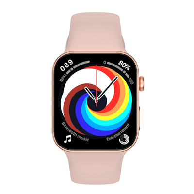 IP6X ECG Wifi Android Smartwatch 4G i7 avec la bande bleue de sport d'abîme