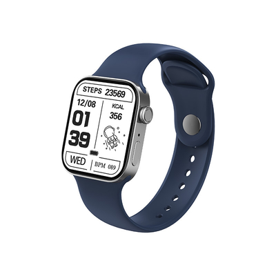 16M traqueur de sommeil de Smart Watch d'affichage à cristaux liquides de 1,69 pouces pour des aînés